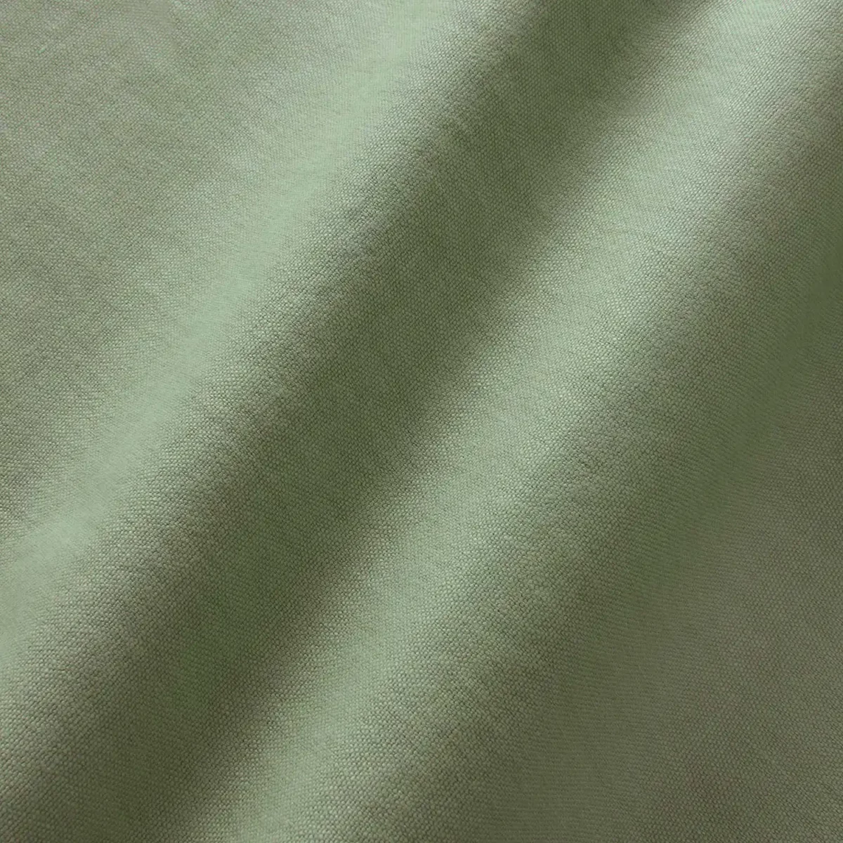 green plain linen fabric from Linwood Fabrics