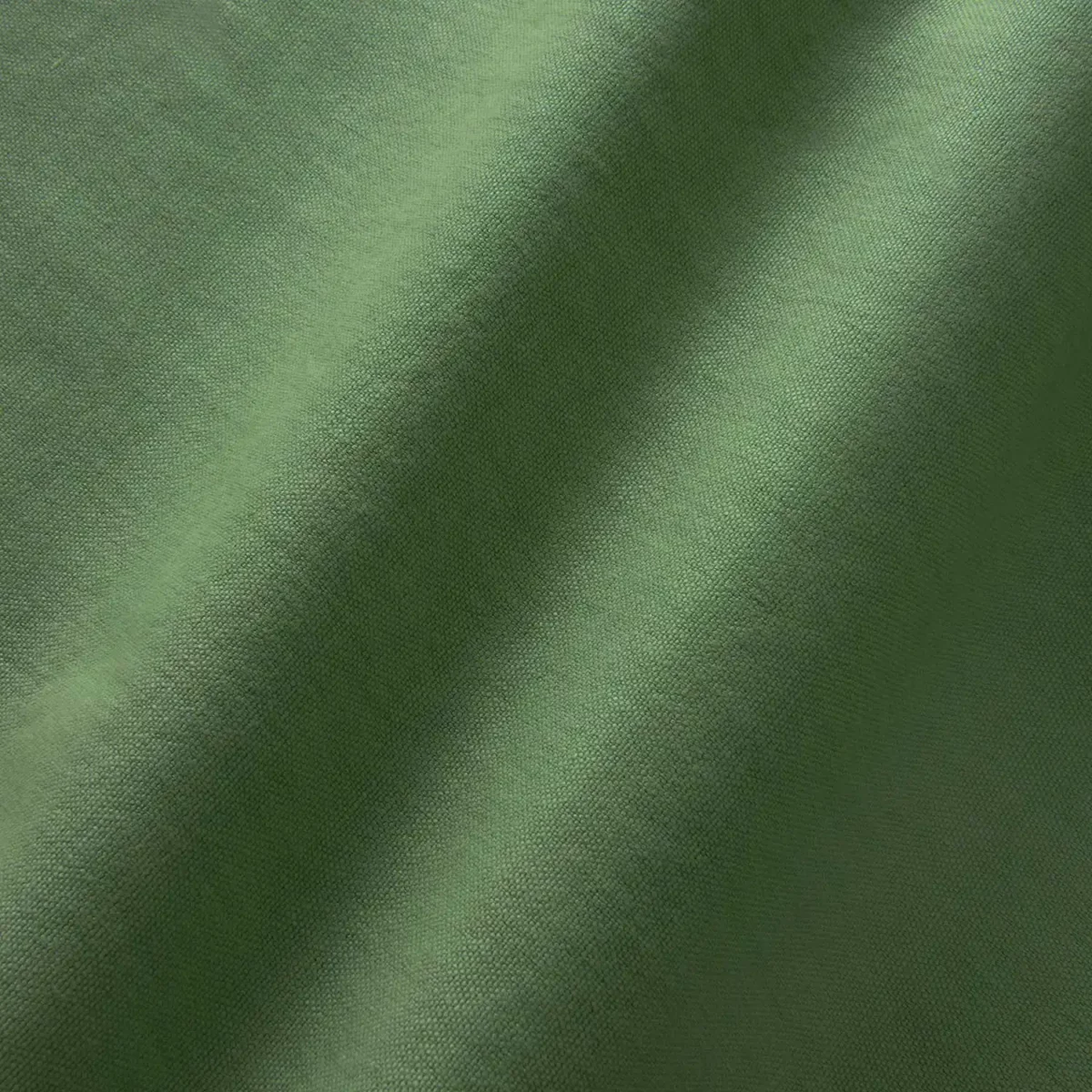 green plain linen fabric from Linwood Fabrics