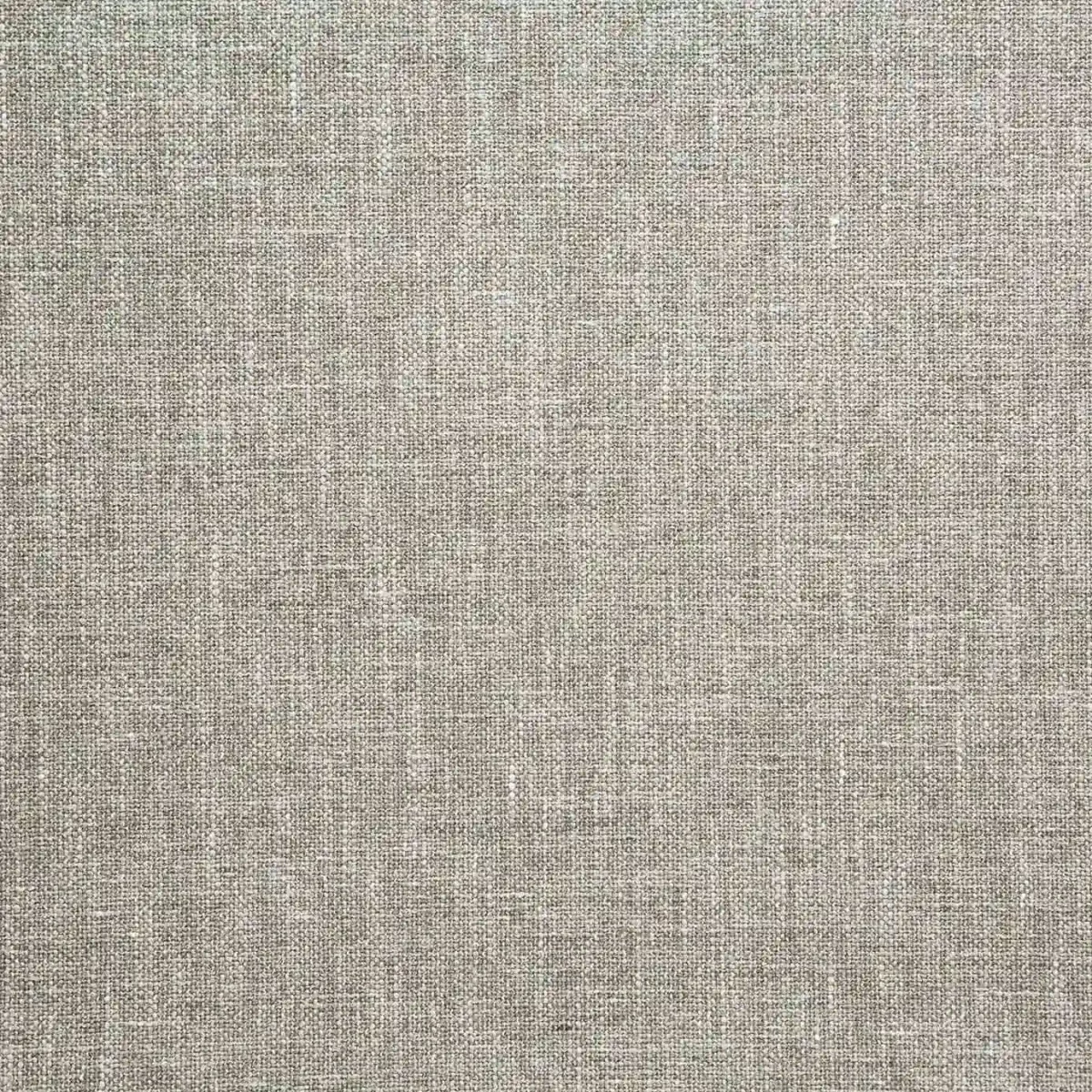 Freya Fabric - Mouse by neutral plain linen fabric from Linwood Fabrics