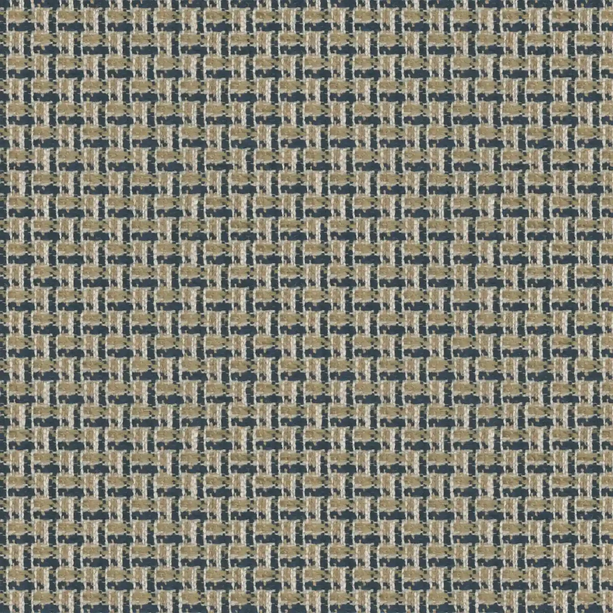 blue plain woven fabric from Linwood Fabrics