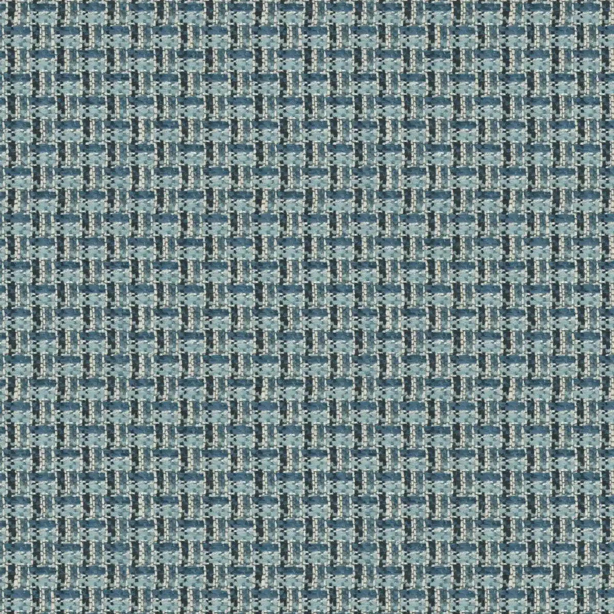 blue plain woven fabric from Linwood Fabrics