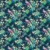 green animal wallpaper from linwood fabrics