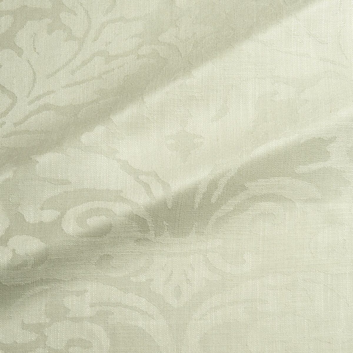 Miletto Fabric - Pistachio by green traditional jacquard fabric from Linwood Fabrics
