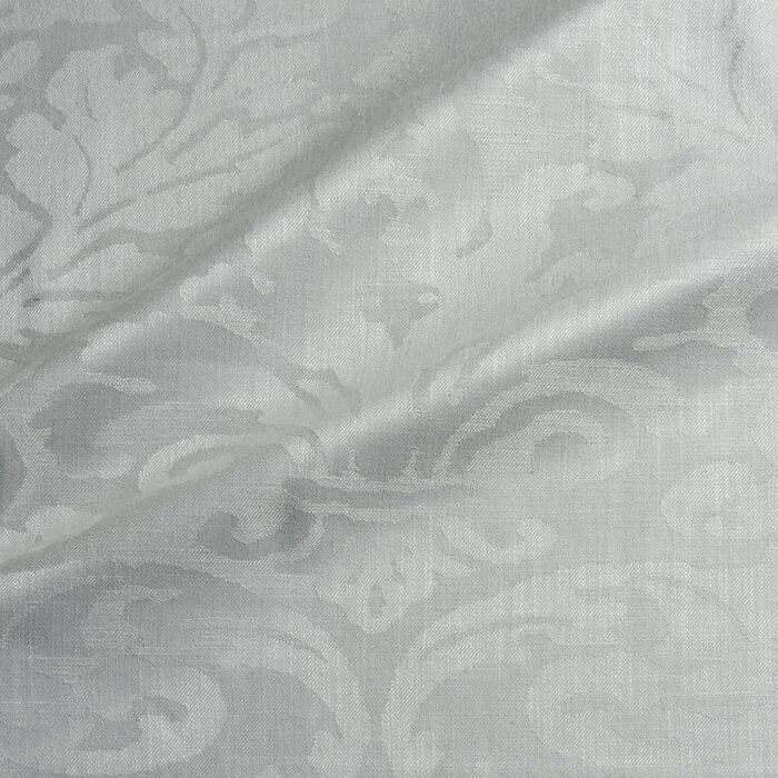 Miletto Fabric - Silver fabric swatch LF2188C/025