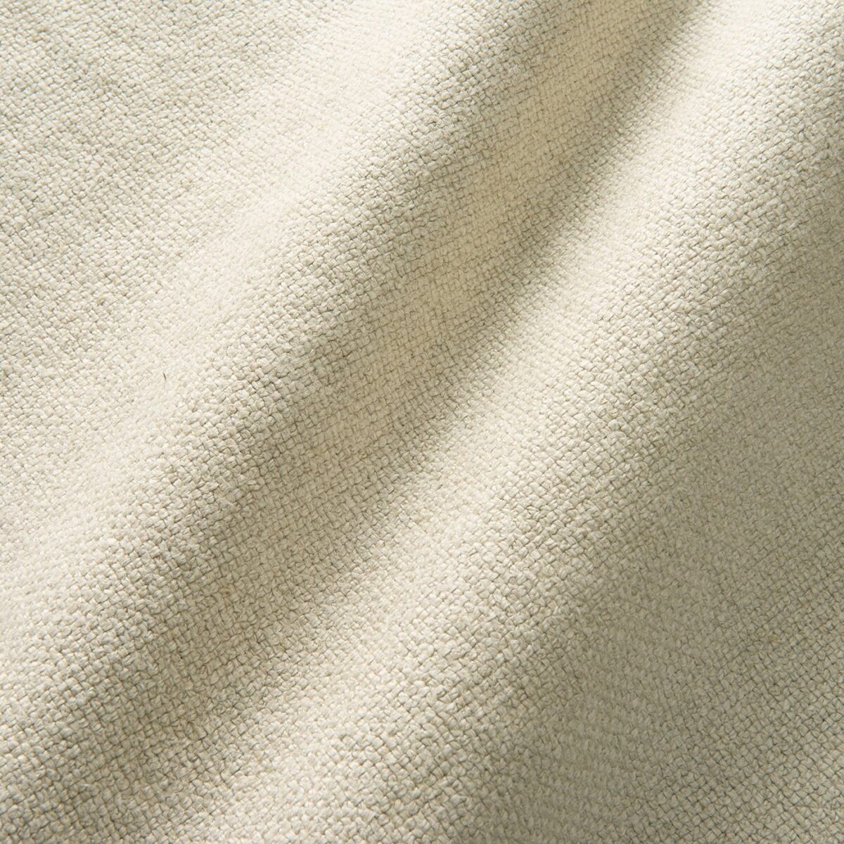 Lucca Fabric - Pumice by neutral plain linen fabric from Linwood Fabrics