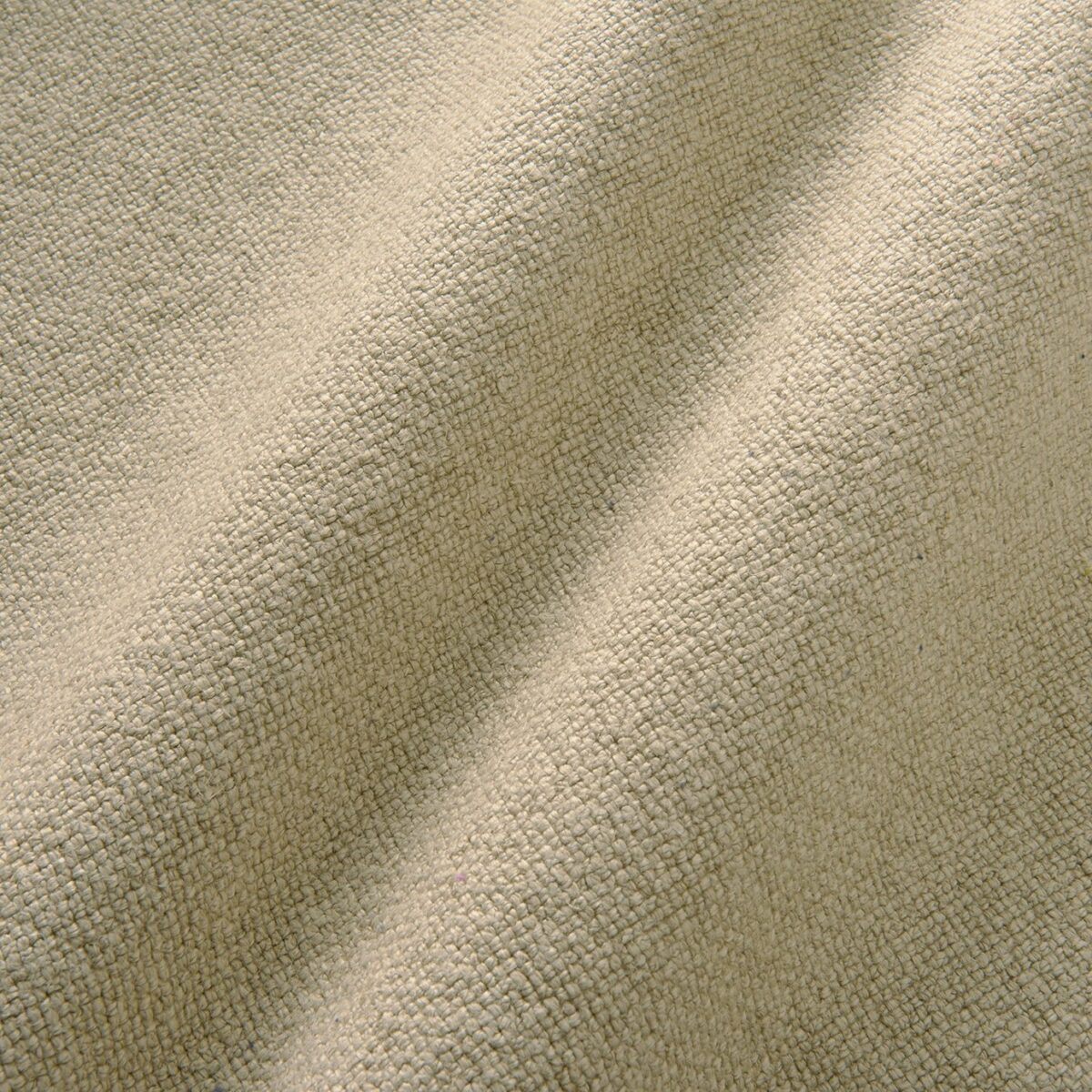 Lucca Fabric - Putty by neutral plain linen fabric from Linwood Fabrics