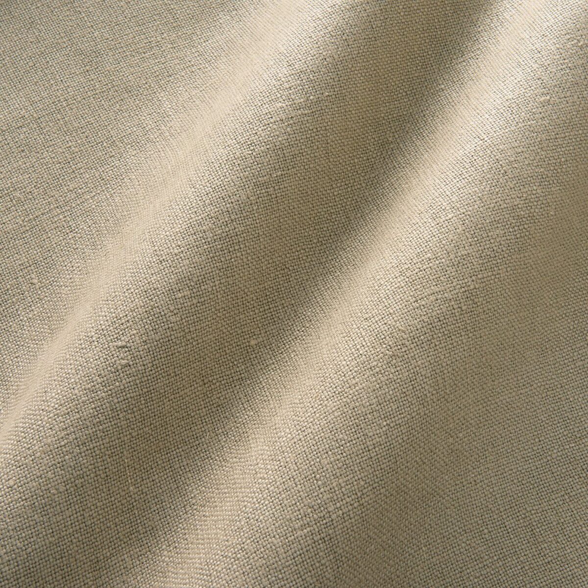 Montecatini Fabric - Sable by neutral plain linen fabric from Linwood Fabrics