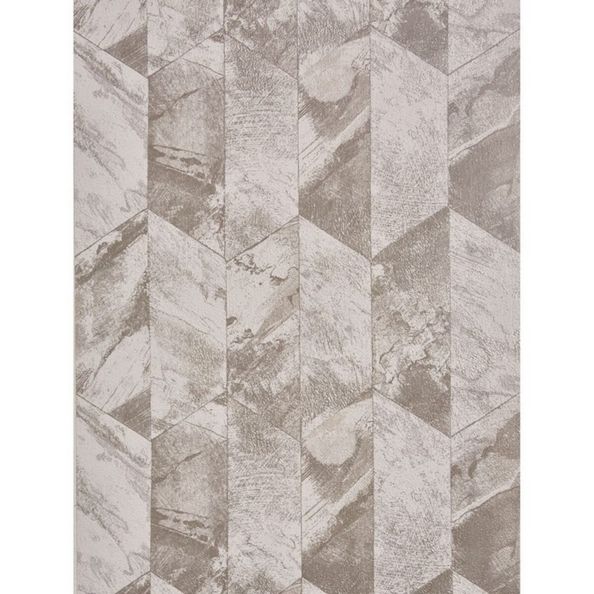 Chisel Wallpaper - Stonewash by neutral geometric wallpaper from prestigious textiles