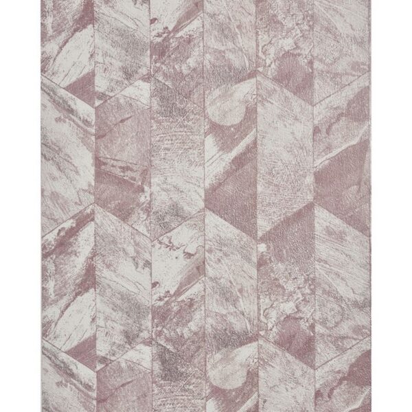 Chisel Wallpaper - Quartz by pink geometric wallpaper from prestigious textiles