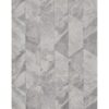 black-grey geometric wallpaper from prestigious textiles