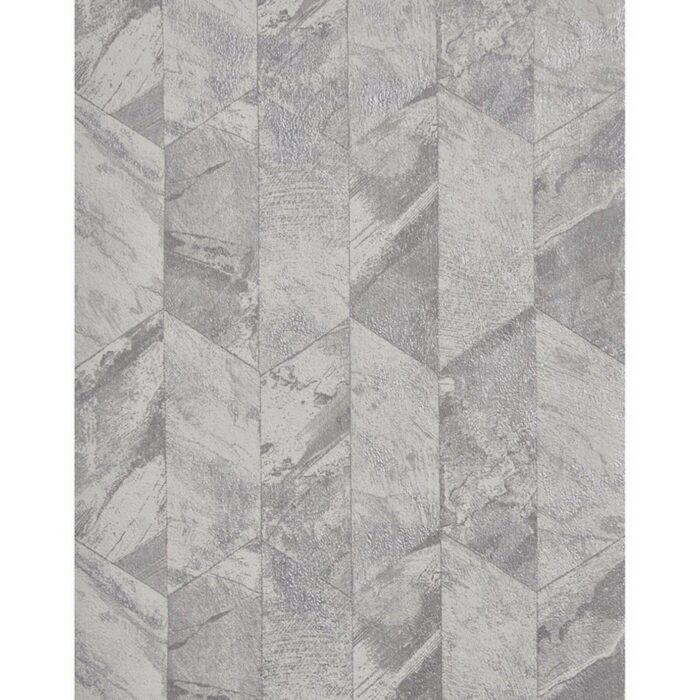 Chisel Wallpaper - Pewter swatch