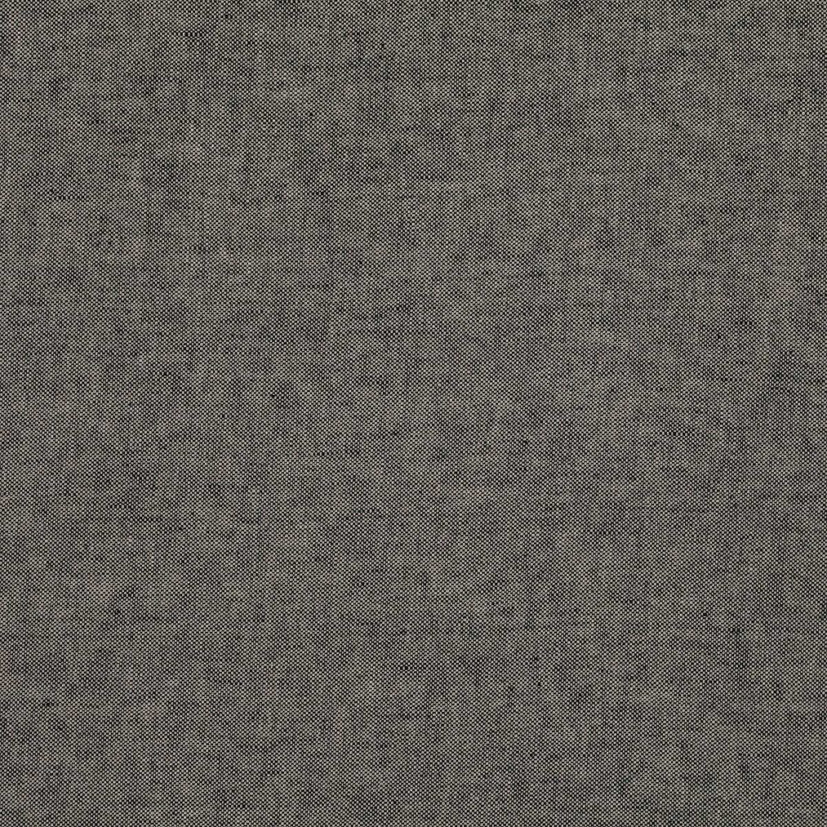 black-grey plain linen fabric from Villa Nova