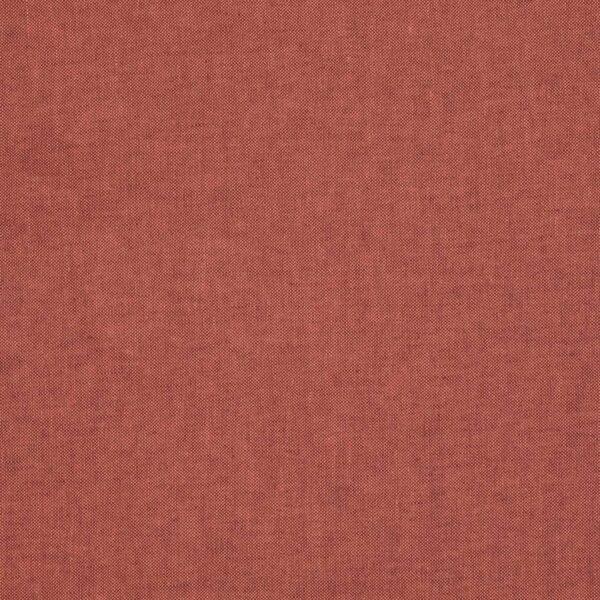 red plain linen fabric from Villa Nova