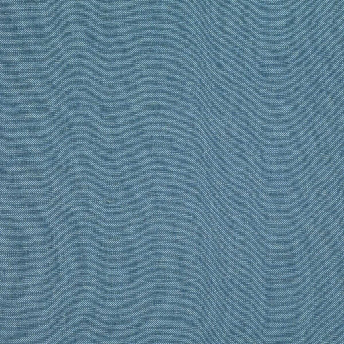blue plain linen fabric from Villa Nova