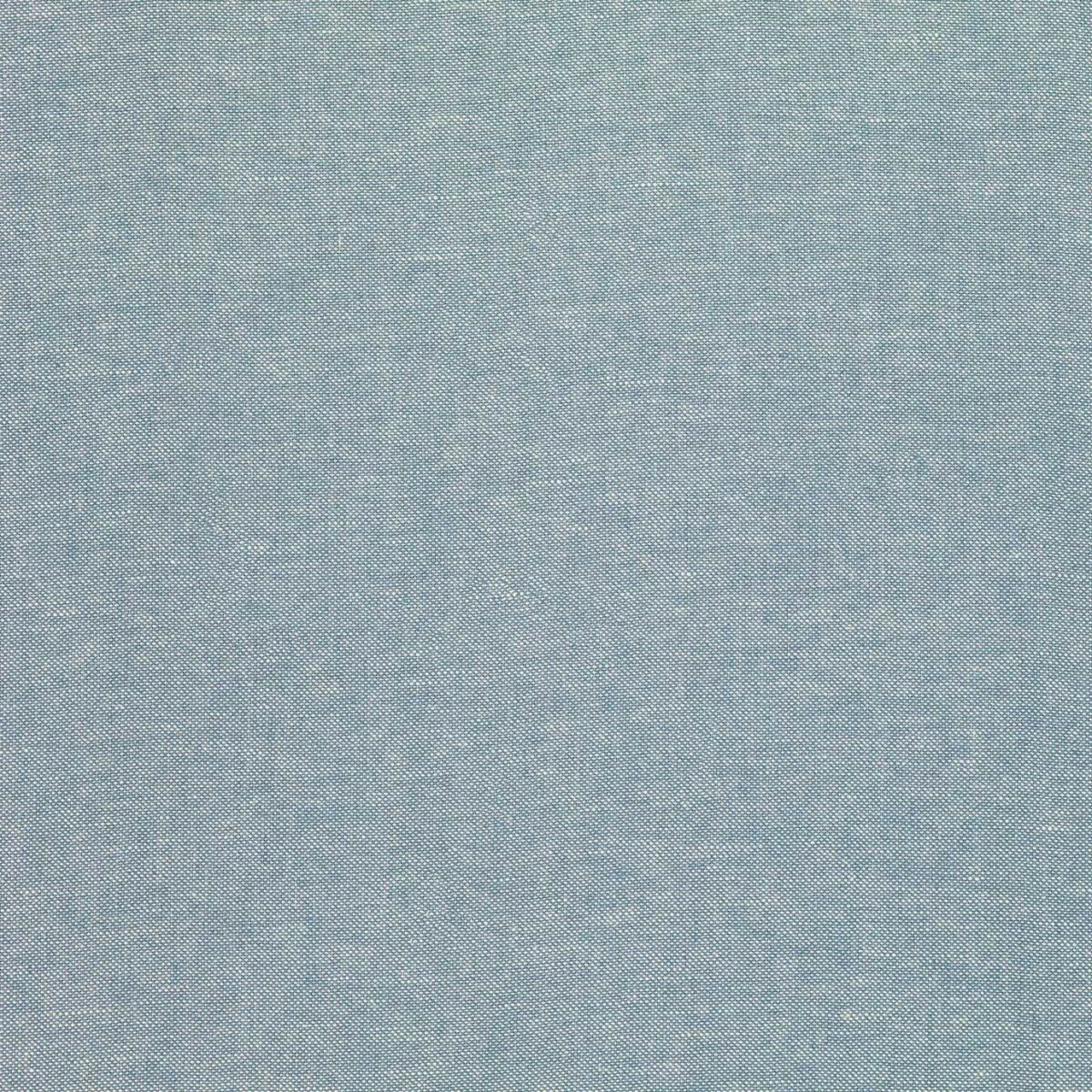 Lulea Fabric - Himalaya by blue plain linen fabric from Villa Nova