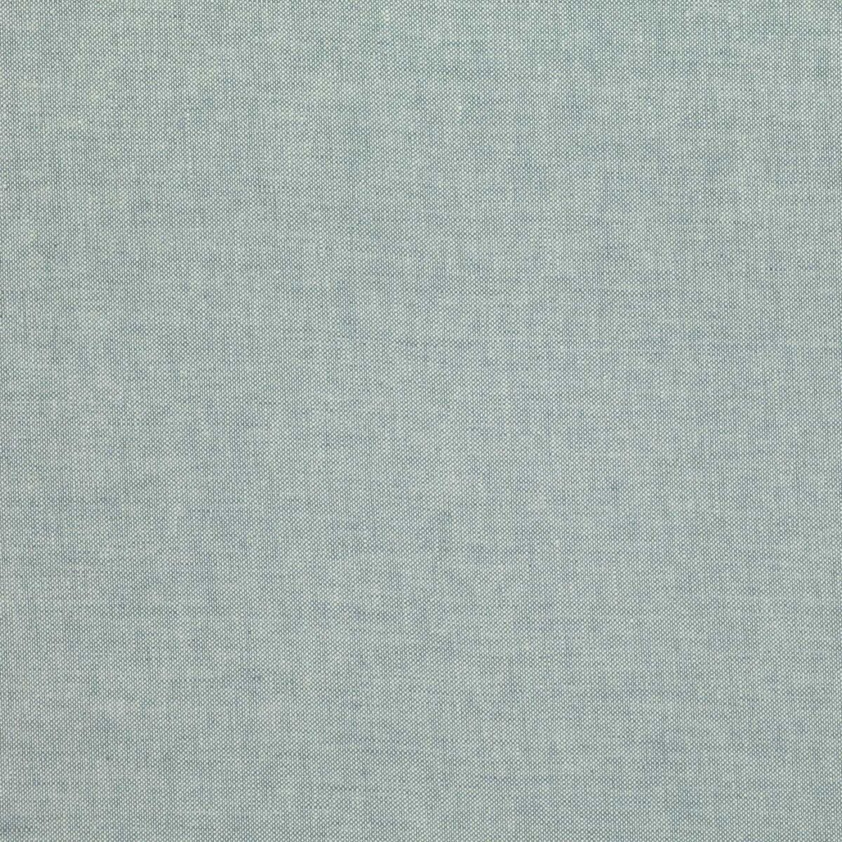 Lulea Fabric - River by blue plain linen fabric from Villa Nova
