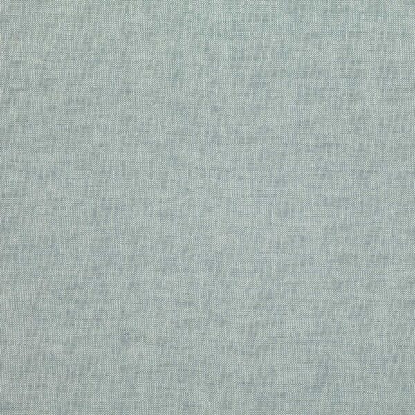 Lulea Fabric - River by blue plain linen fabric from Villa Nova