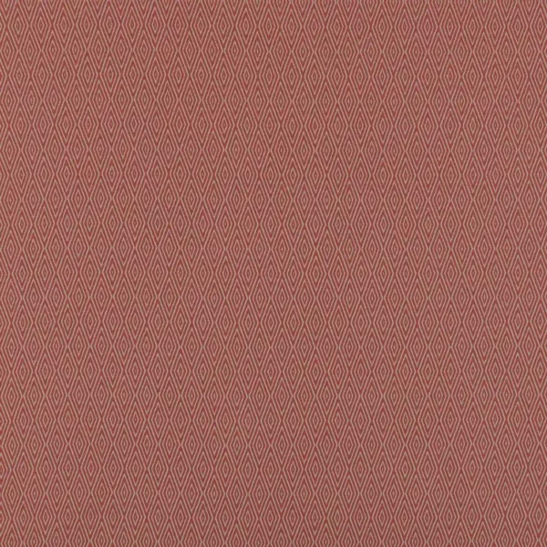 Nias Fabric - Spice by orange geometric woven fabric from Beaumont Textiles