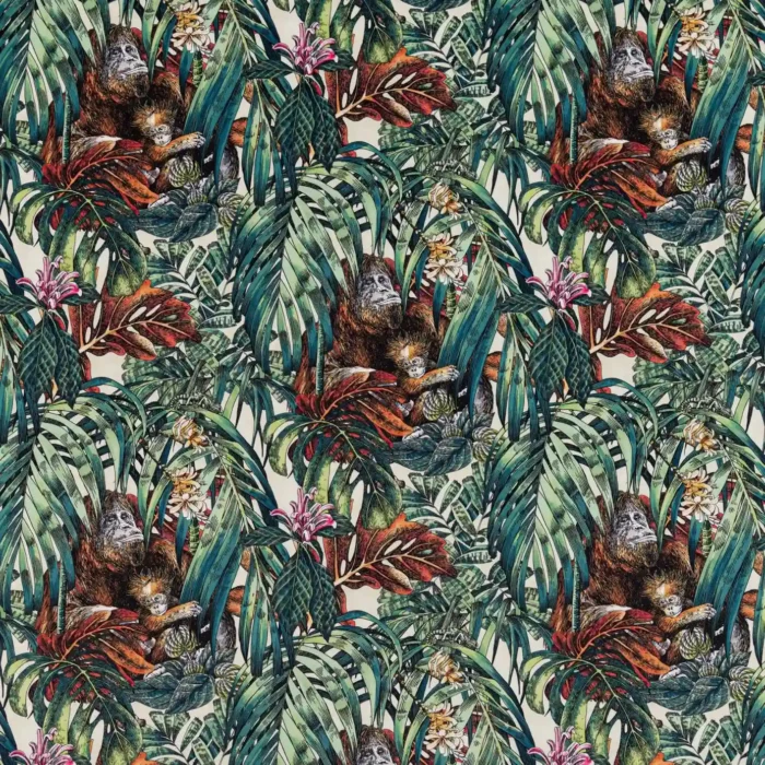 Sumatra Fabric - Rainforest swatch