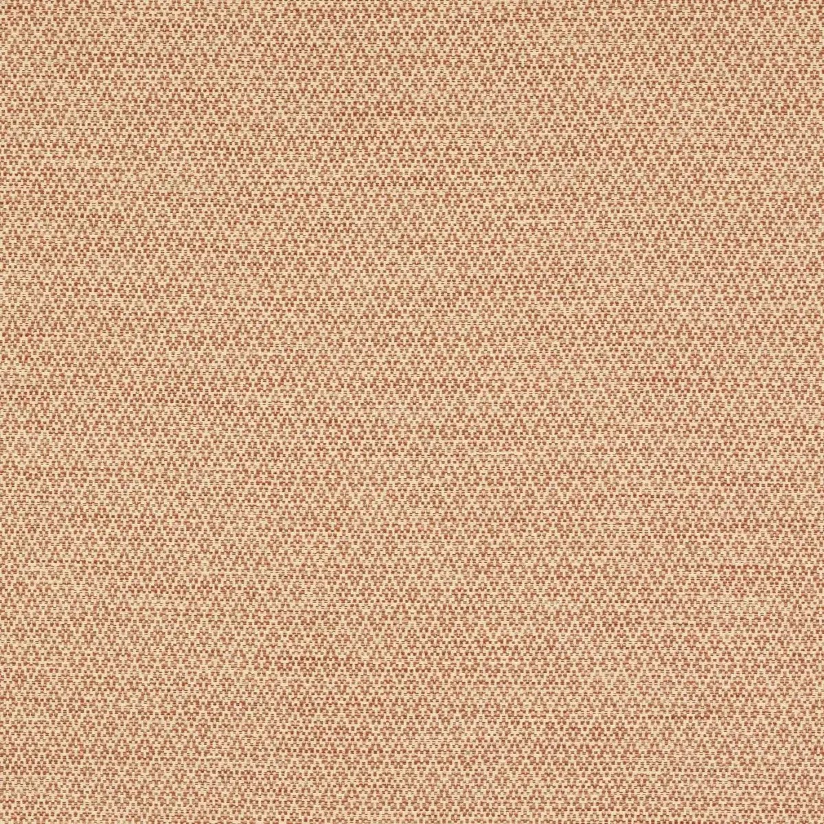 Taplow Fabric - Red / Orange by orange geometric woven fabric from Jane Churchill