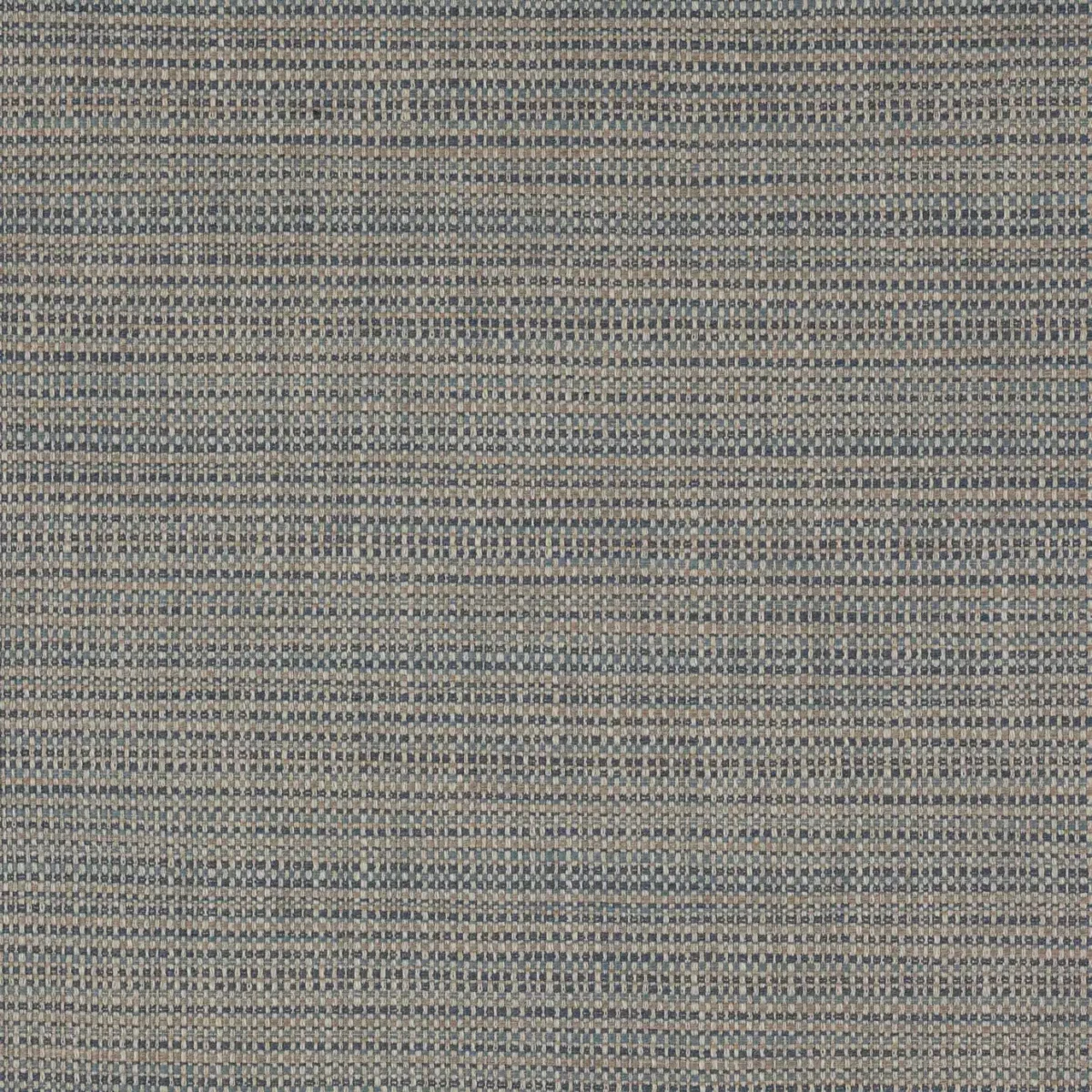 Lewin Fabric - Blue by blue striped woven fabric from Jane Churchill