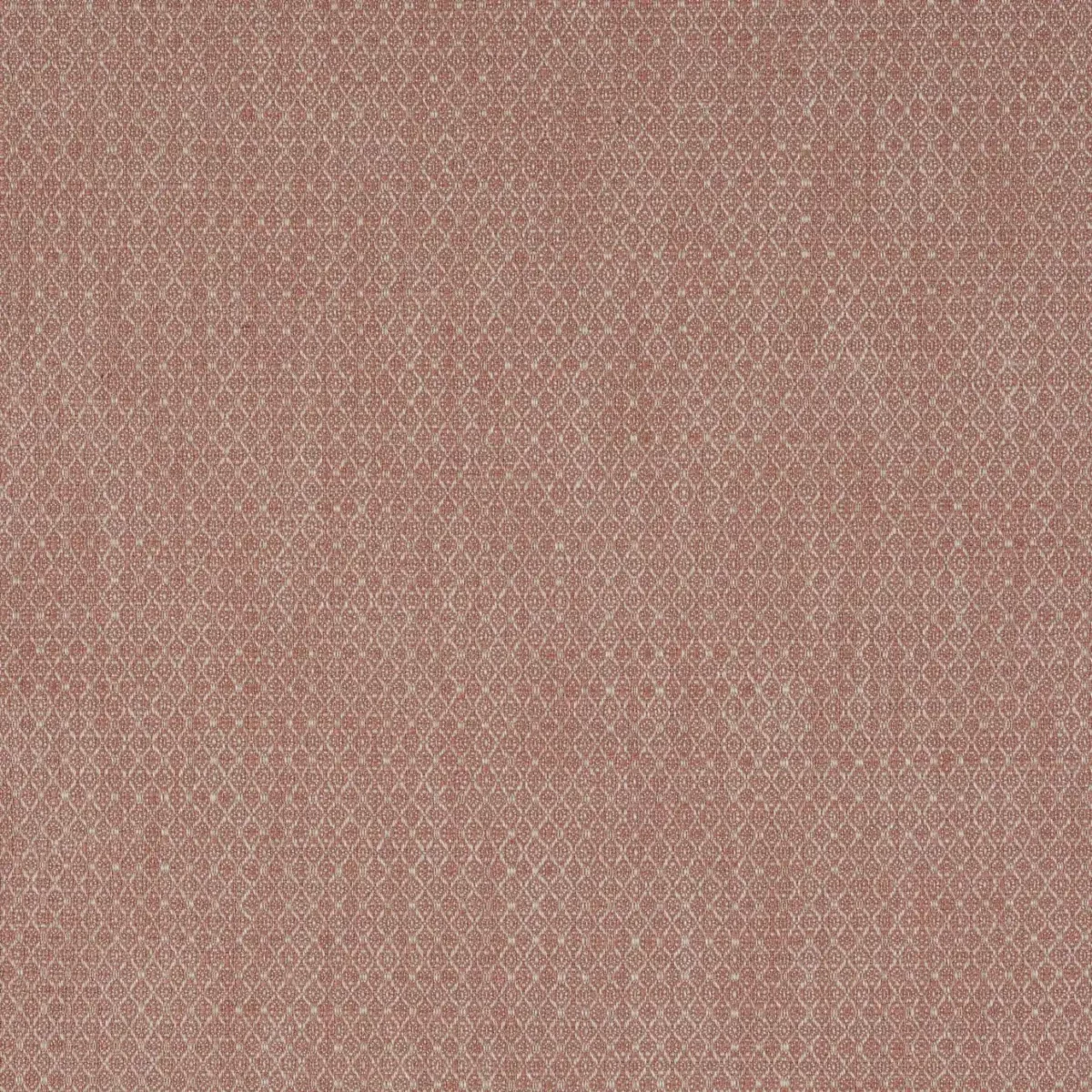 Macy Fabric - Pink by pink geometric woven fabric from Jane Churchill