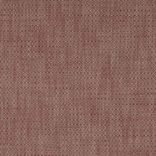 Macy Fabric - Red by red geometric woven fabric from Jane Churchill