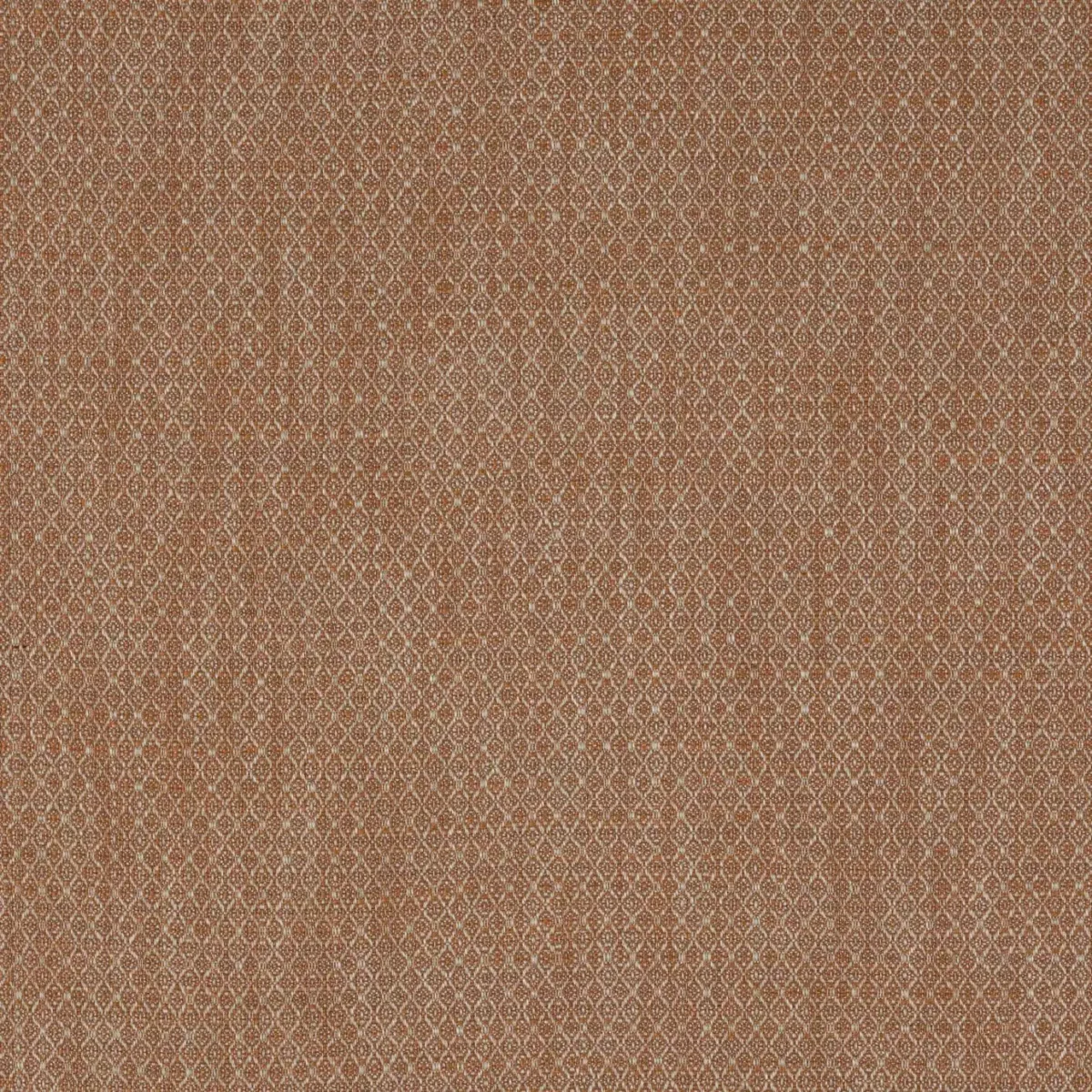orange geometric woven fabric from Jane Churchill