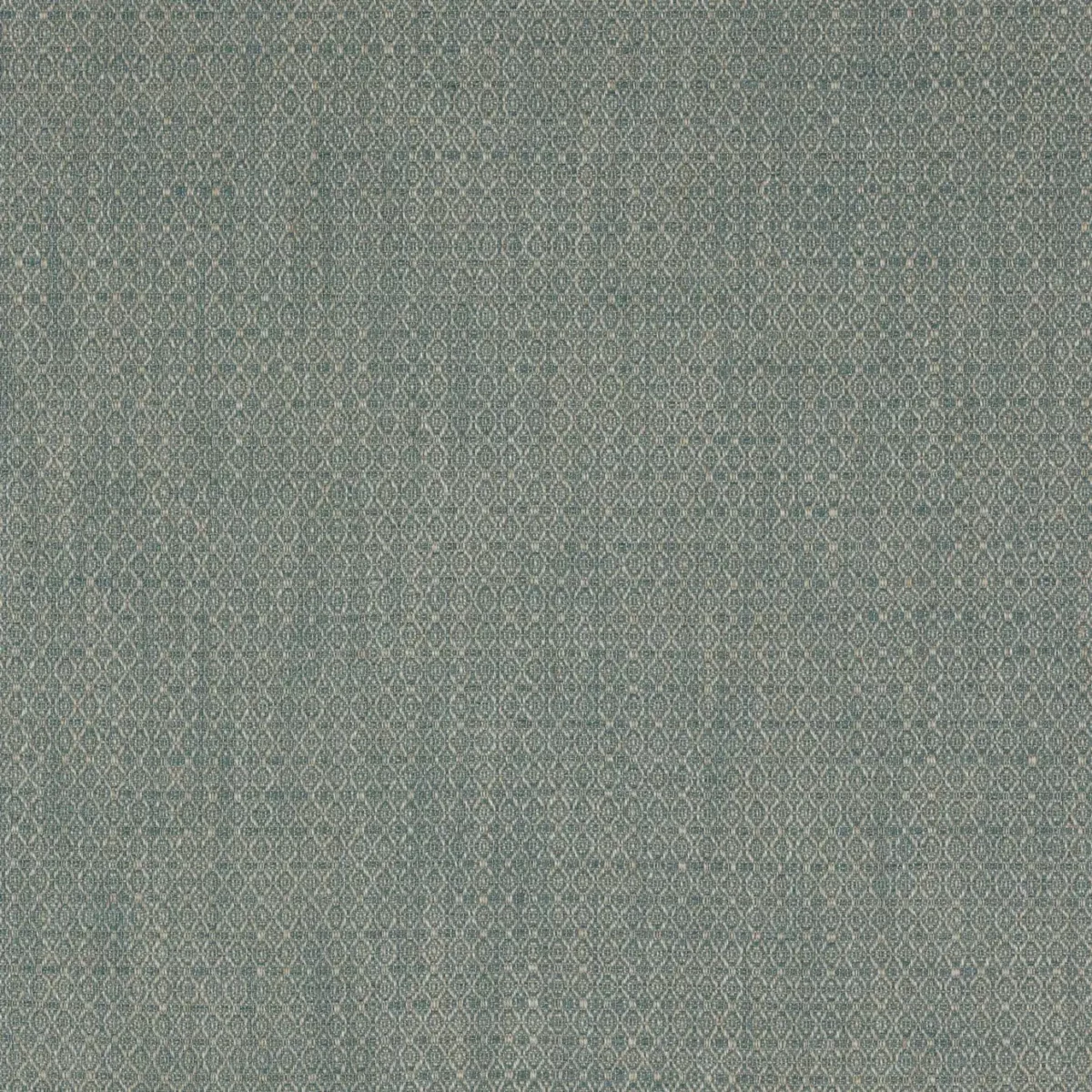 Macy Fabric - Aqua by blue geometric woven fabric from Jane Churchill