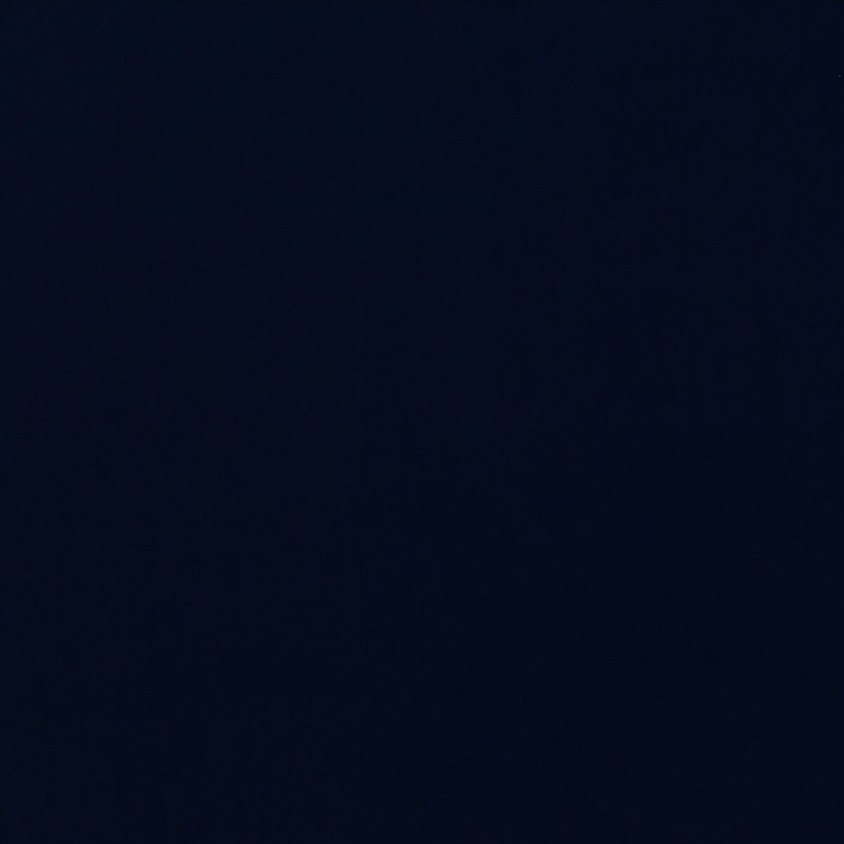 Emile Fabric - Midnight by blue plain velvet-chenille fabric from Jane Churchill