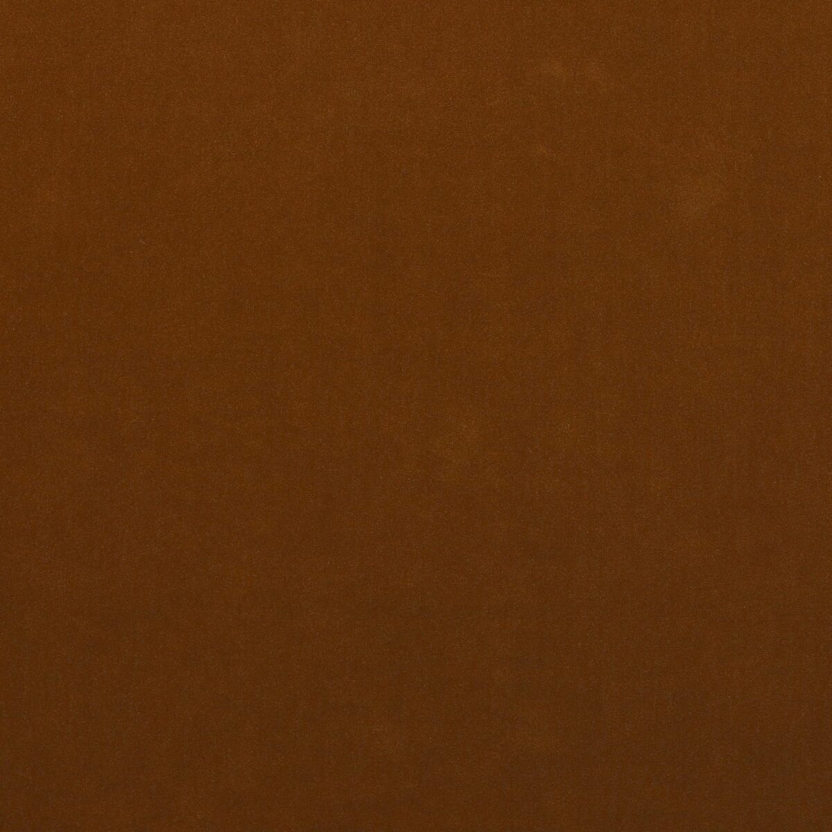 Emile Fabric - Copper by orange plain velvet-chenille fabric from Jane Churchill