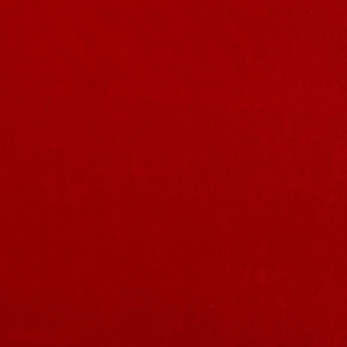 Emile Fabric - Red by red plain velvet-chenille fabric from Jane Churchill
