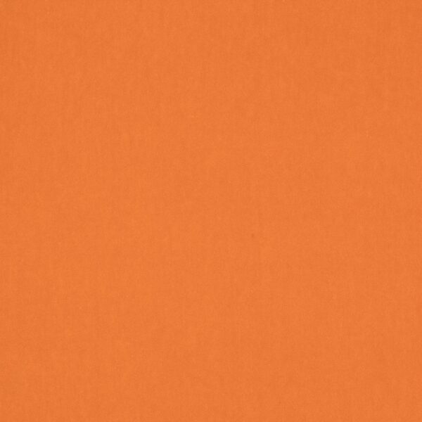 Emile Fabric - Orange by orange plain velvet-chenille fabric from Jane Churchill