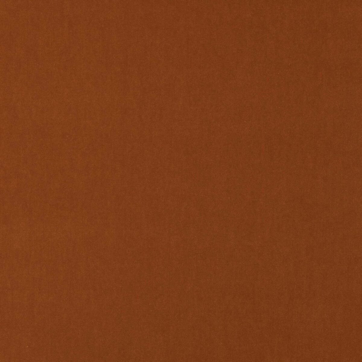 orange plain velvet-chenille fabric from Jane Churchill