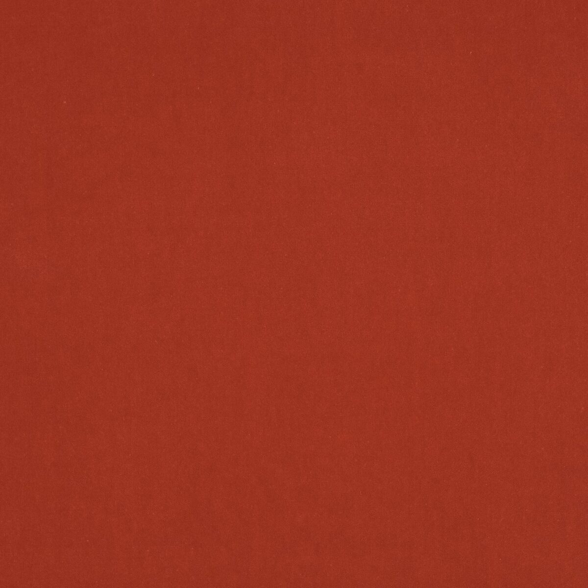 red plain velvet-chenille fabric from Jane Churchill