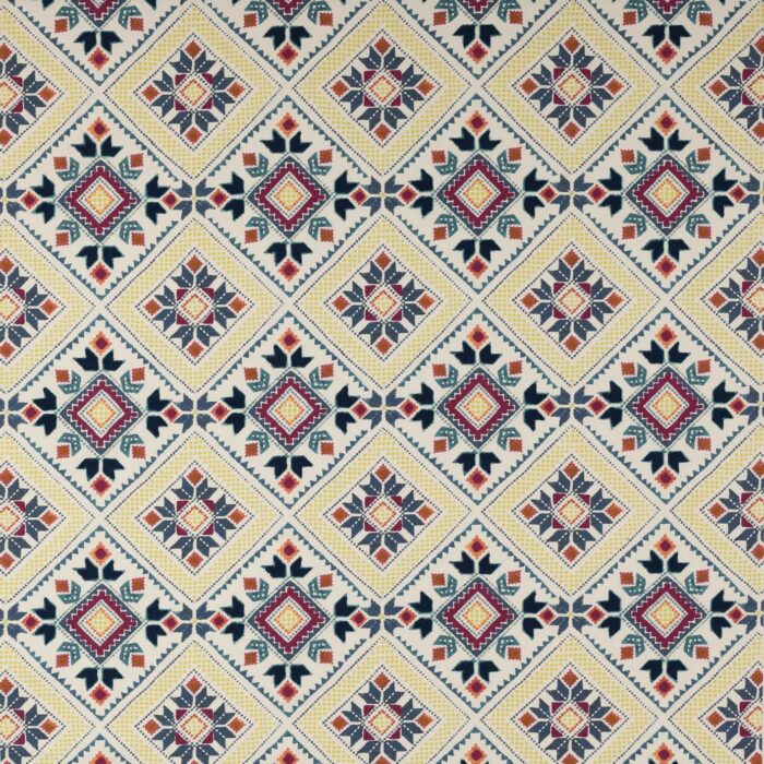 Minerva Fabric - Multi swatch