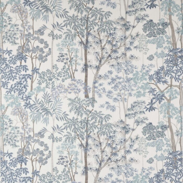 Kingswood Fabric - Blue swatch