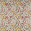 green botanical cotton fabric from Jane Churchill