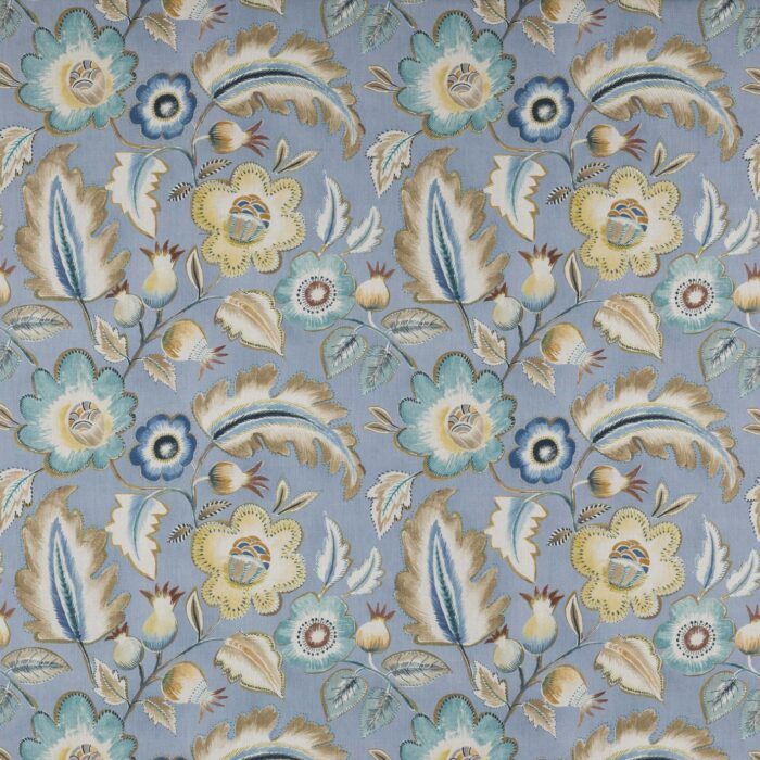 Piper Fabric - Soft Blue swatch