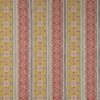 red contemporary embroideried fabric from Jane Churchill
