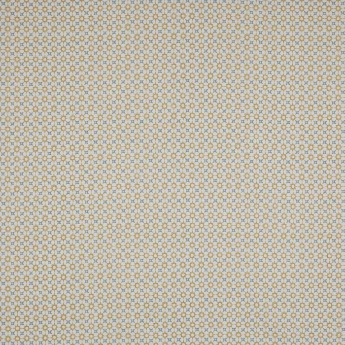 Tassi Fabric - Yellow / Aqua swatch