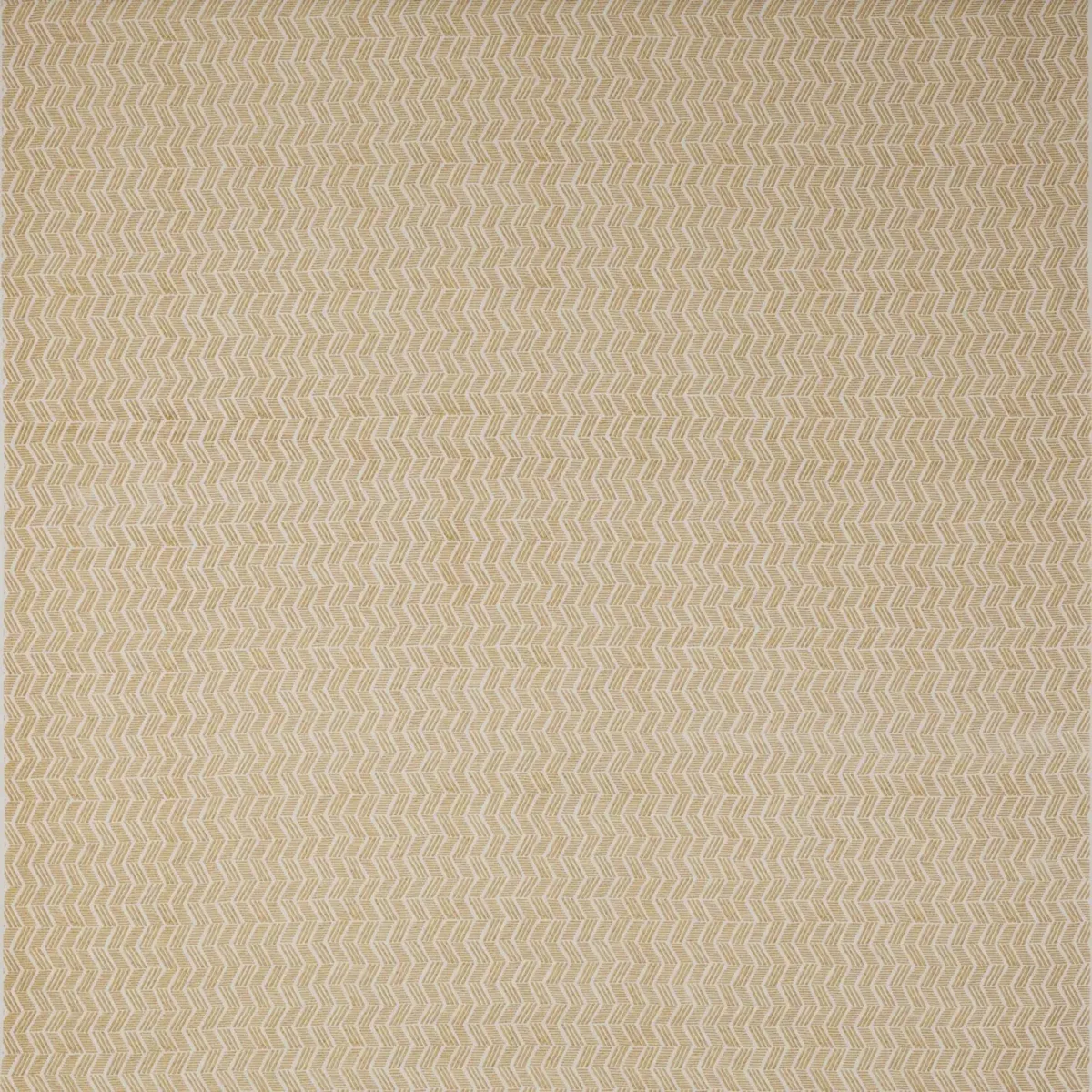 Kip Fabric - Ochre by yellow geometric cotton fabric from Jane Churchill