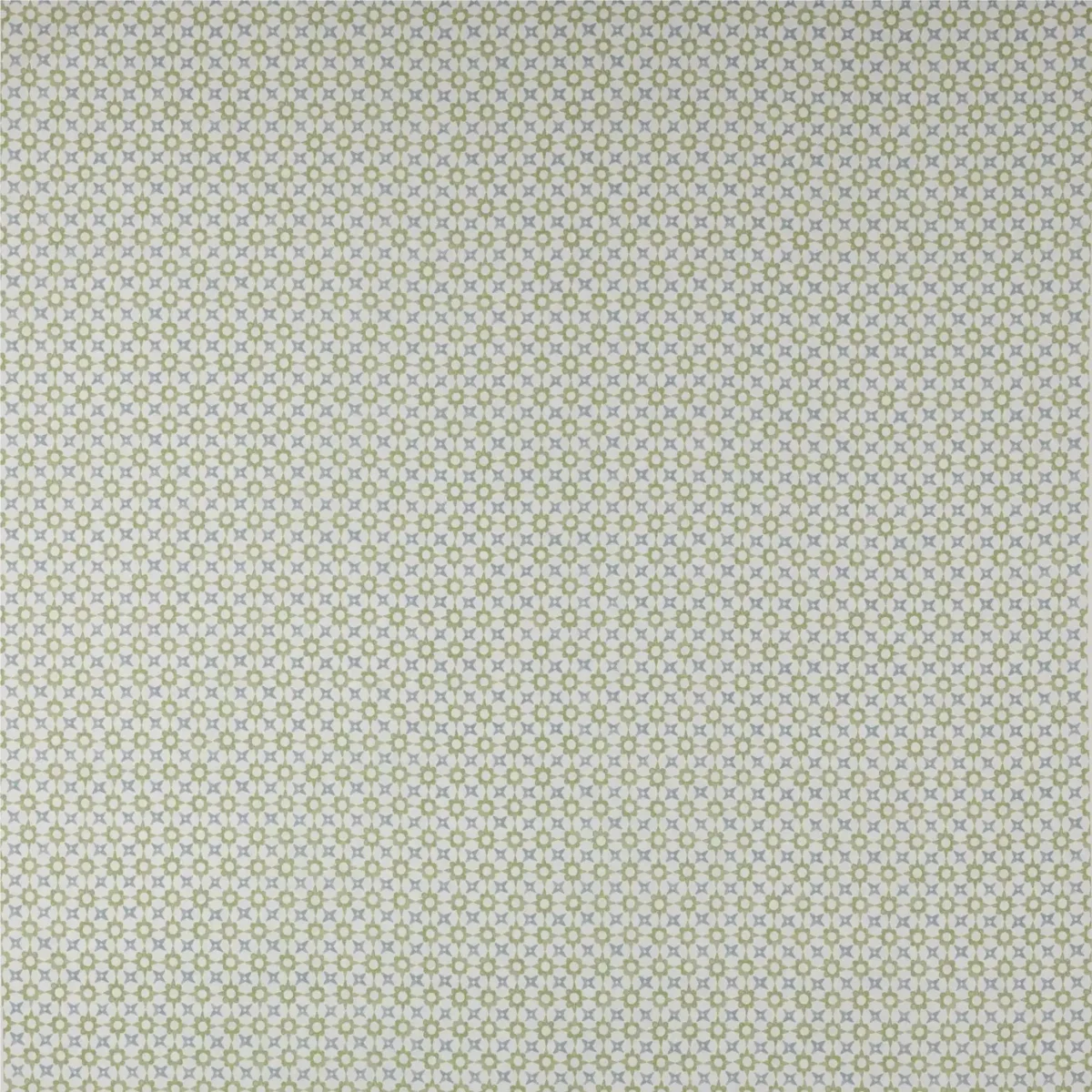 Tassi Fabric - Green by blue geometric cotton fabric from Jane Churchill