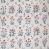 blue botanical printed fabric from Nina Campbell