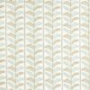 green botanical embroideried fabric from Nina Campbell
