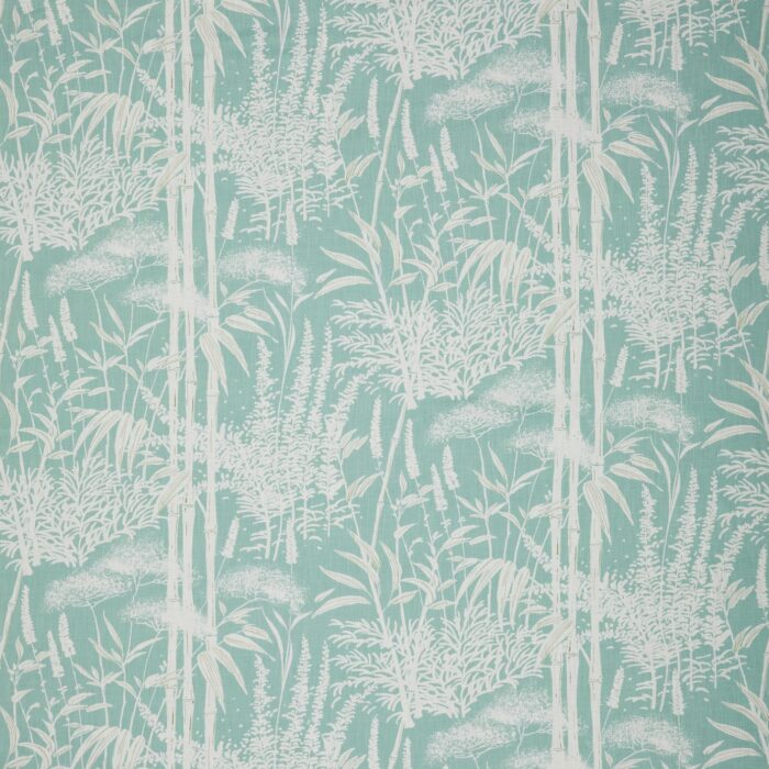 Poiteau Fabric - Aqua swatch