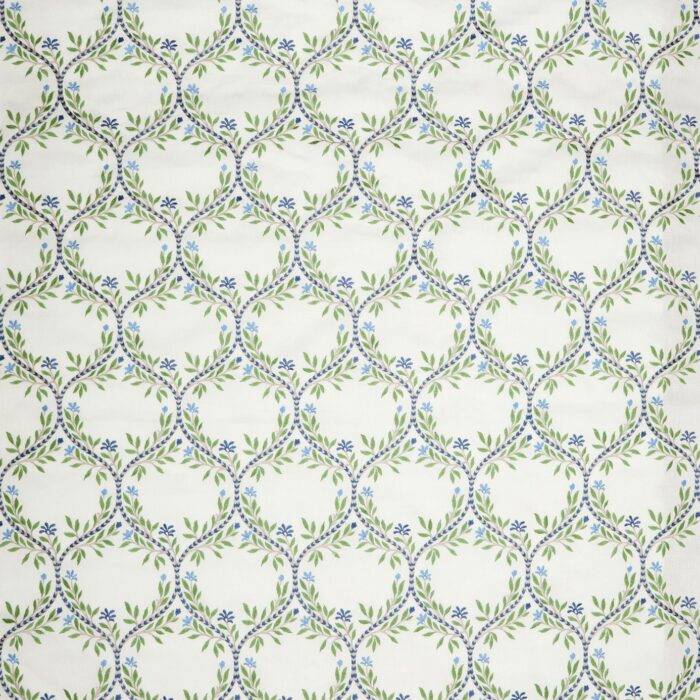 Arber Fabric - Green / Blue swatch