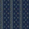 blue botanical linen fabric from Nina Campbell