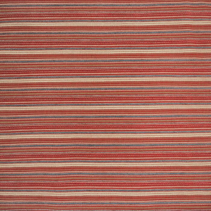 Bergeret Fabric - Red / Blue swatch