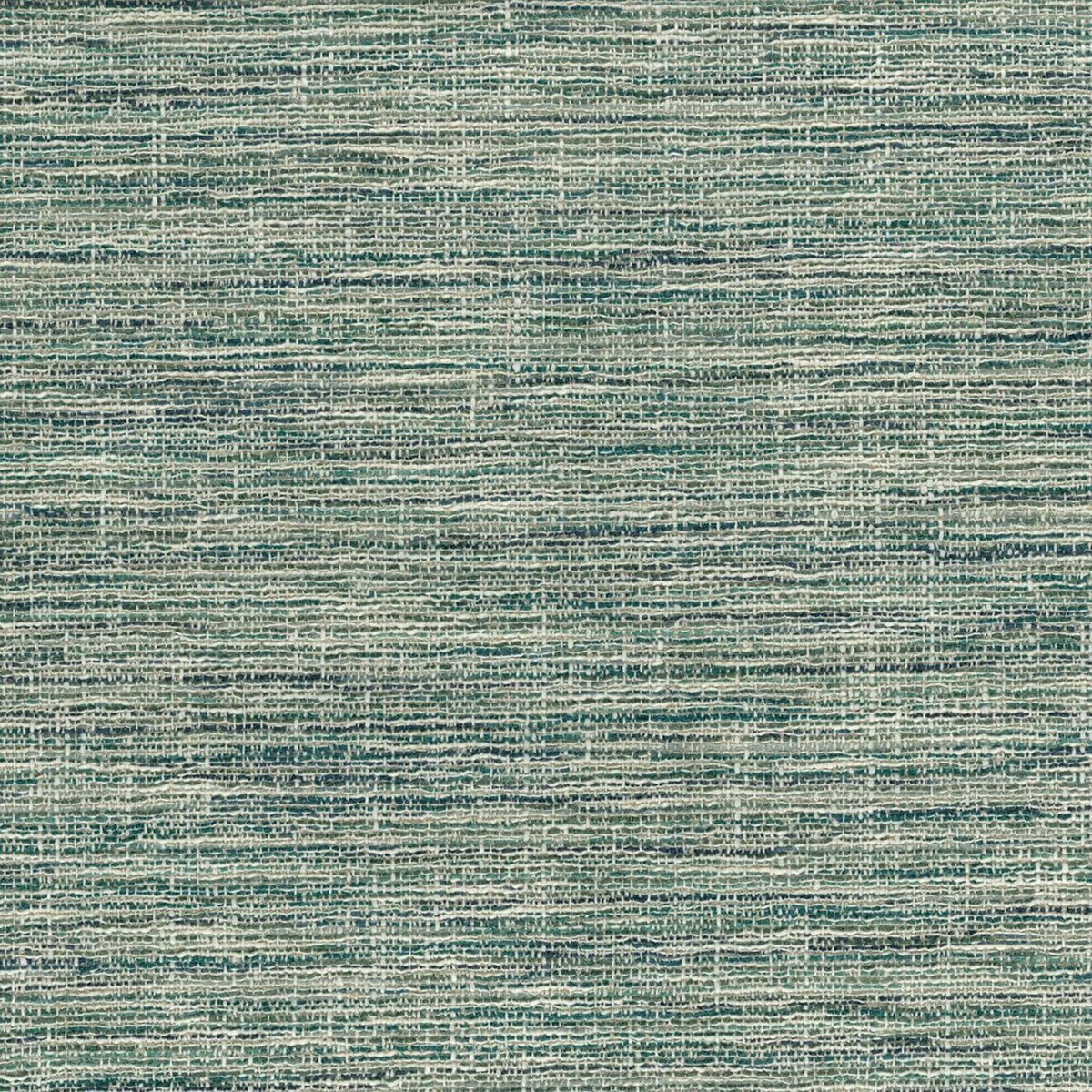 Merian Fabric - Aqua by blue plain velvet-chenille fabric from Nina Campbell